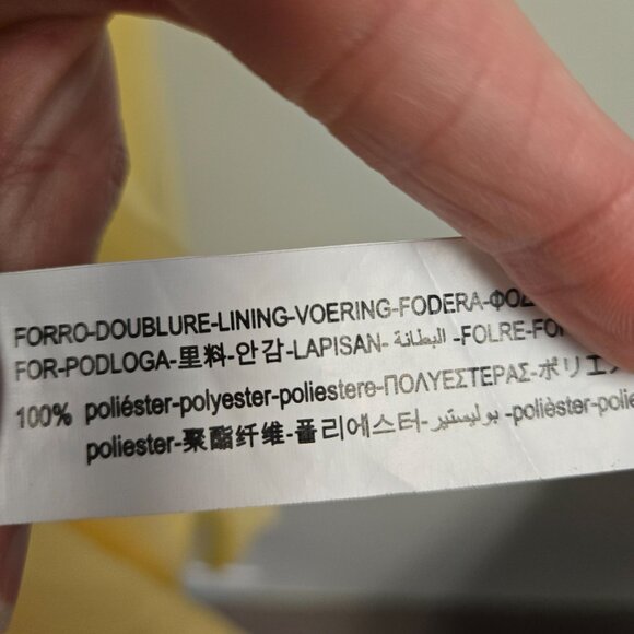 Zara Pastel Butter Yellow V-Neck Tulle Midi Dress Ruffle Ethereal Balletcore - Picture 15 of 16